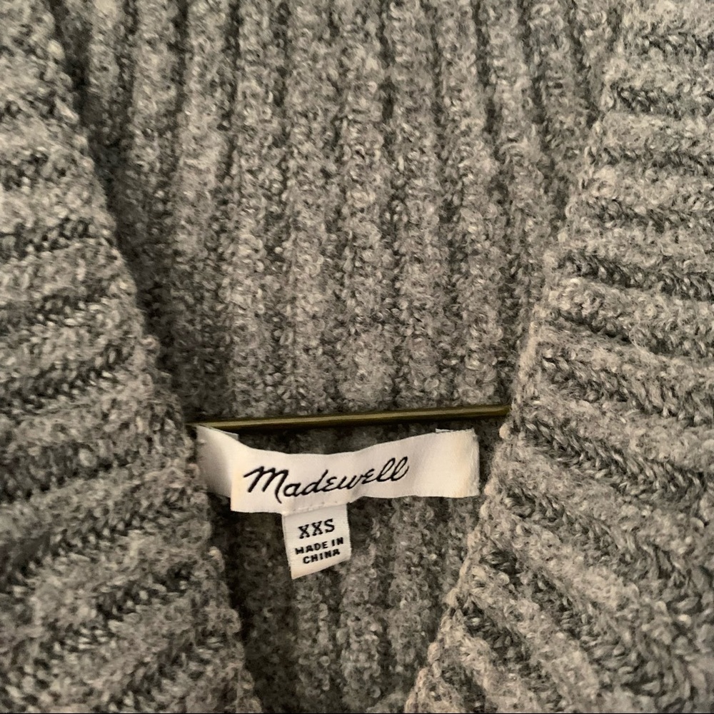Madewell Northfield Mockneck Sweater sz XXS - Picture 5 of 6